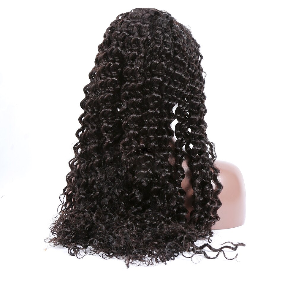13x6 Deep Wave Brazilian Hair Lace Frontal Wig