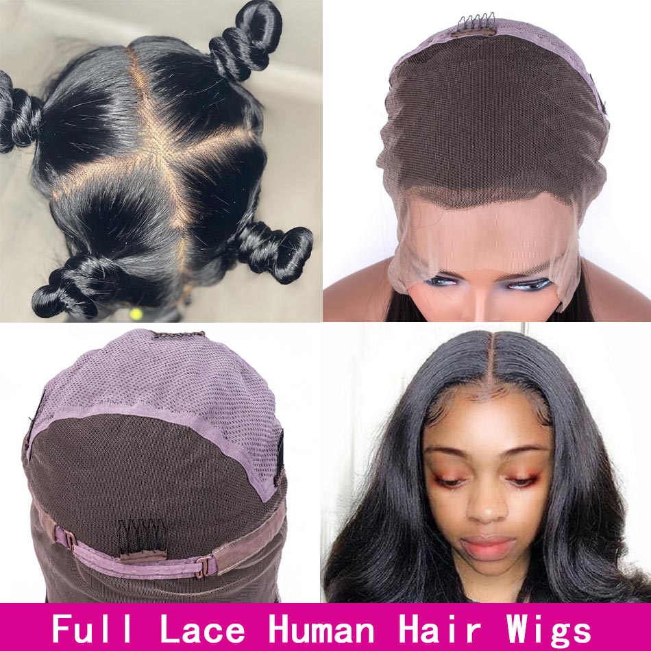 Beaudiva Full Lace Human Hair Wigs With Baby Hair Bleach Knots Brazilian Long Body Wave Lace Front Wig Guleless Full Lace Wigs