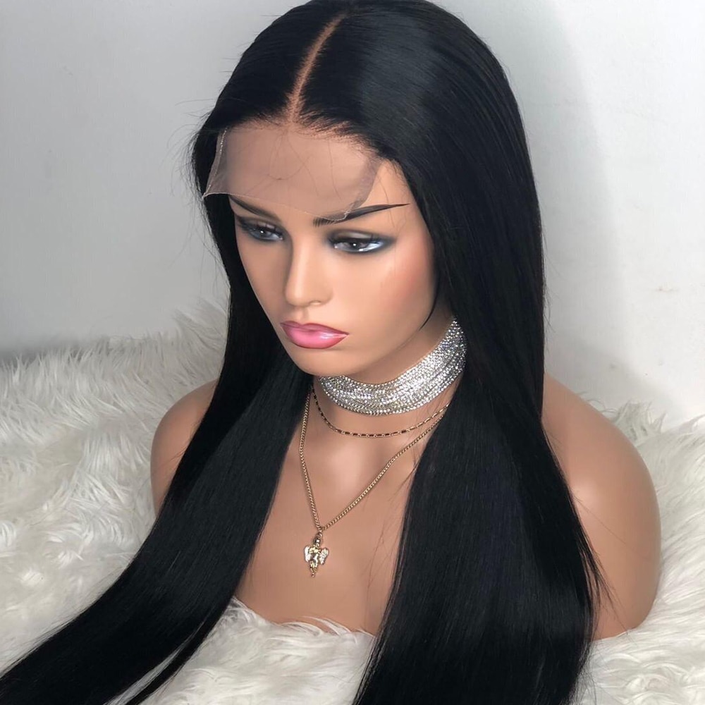 Ombre Brown Straight Highlight Wig T Part Lace Front Wig Pre Plucked BEAUDIVA P4/27 Highligh Wig Human Hair Wigs Remy Lace Wigs